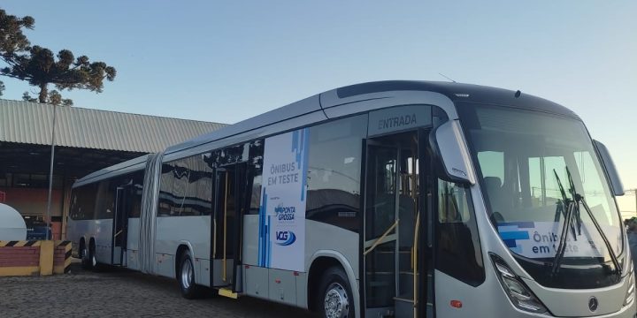 Prefeitura inicia testes com novo modelo de ônibus nesta segunda-feira (25)